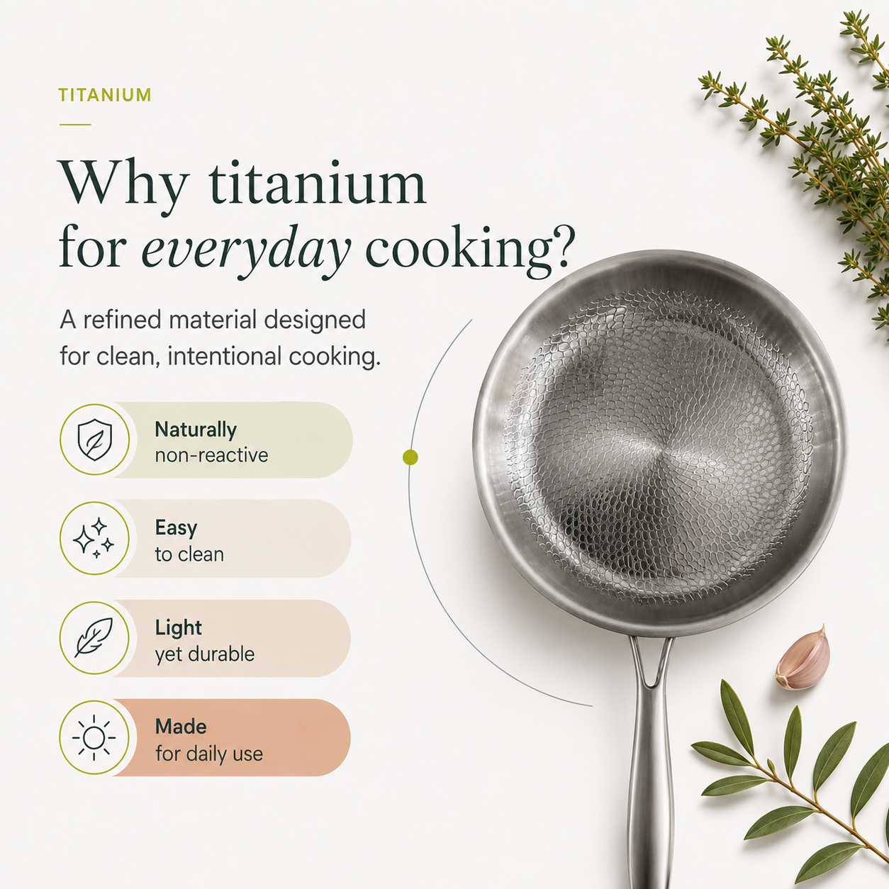 La Livia Pure Titanium Pan